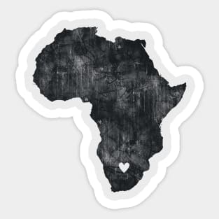 I Love South Africa Sticker